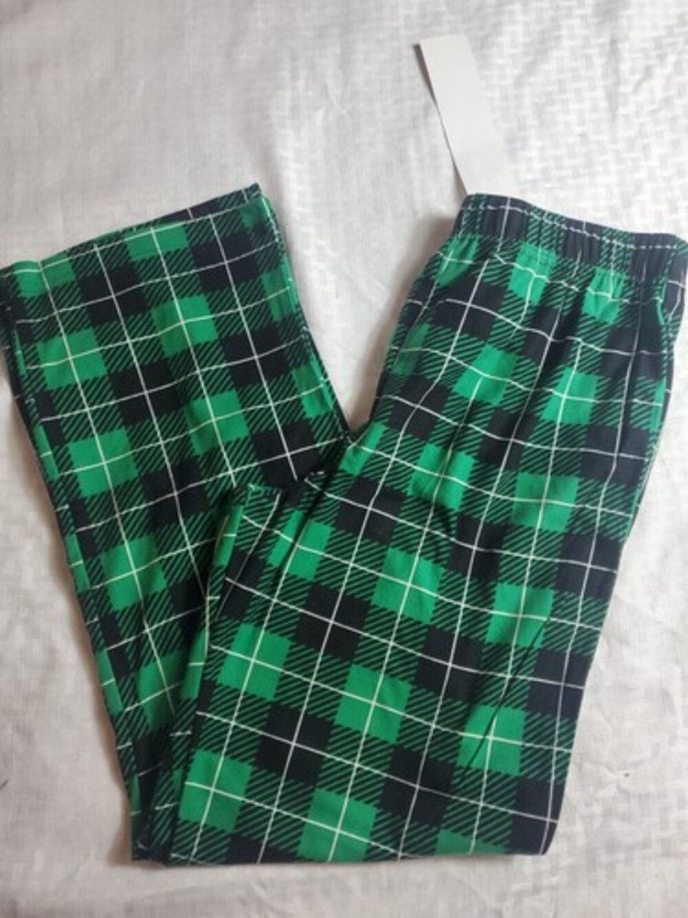 Nap Chat Christmas youth Size Large plaid green